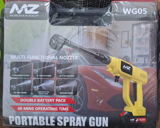 Cordless Car Washer High Pressure Water Gun